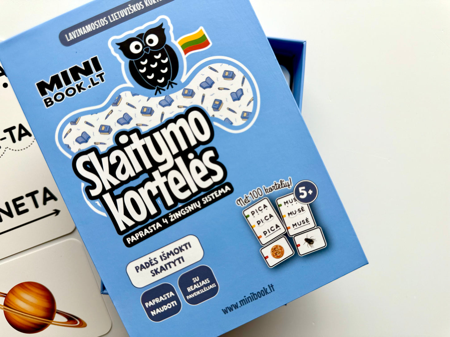 Lavinamosios SKAITYMO kortelės