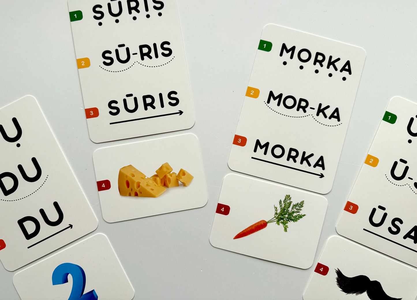 Lavinamosios SKAITYMO kortelės