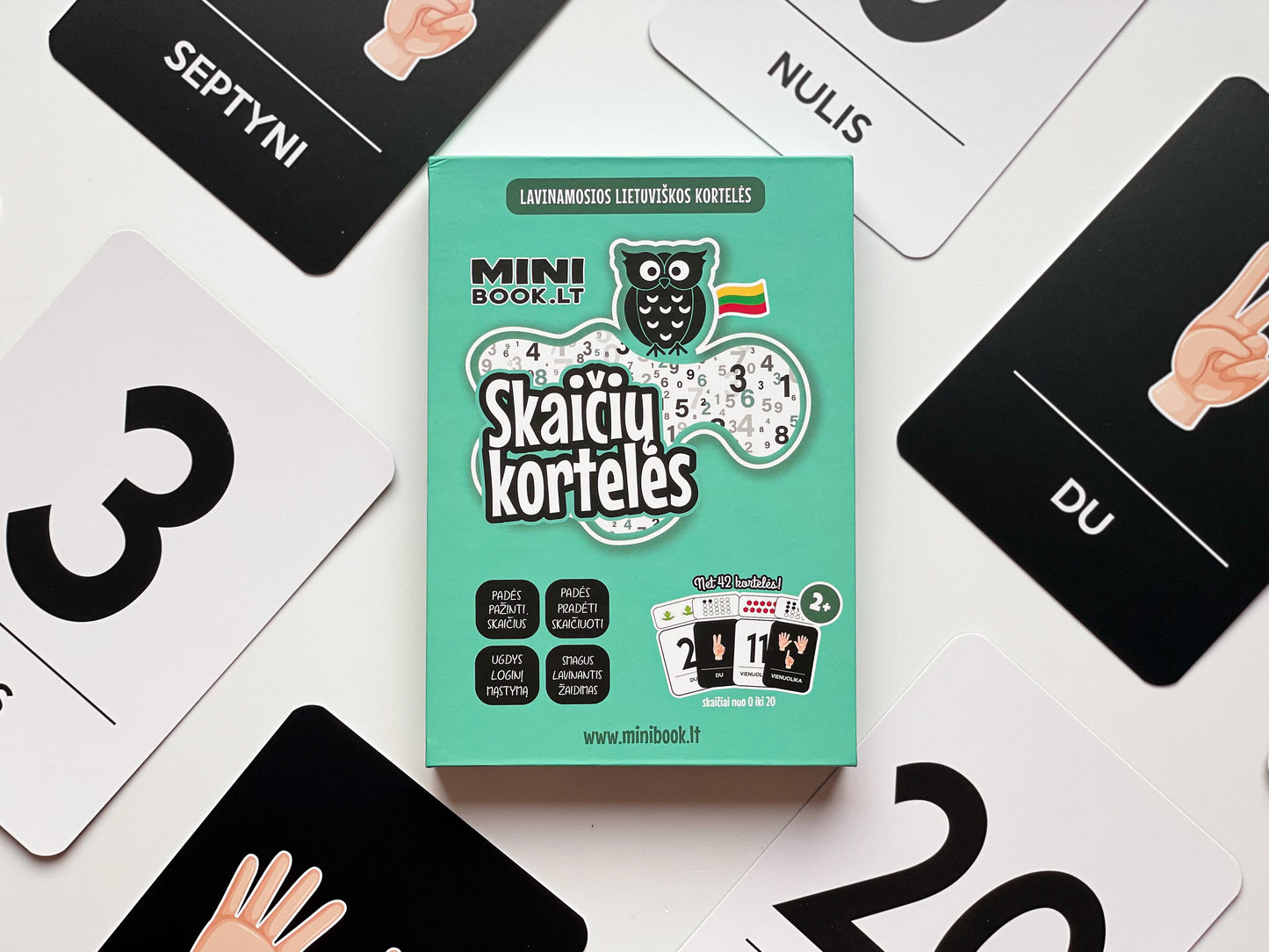 Lavinamosios SKAIČIŲ kortelės