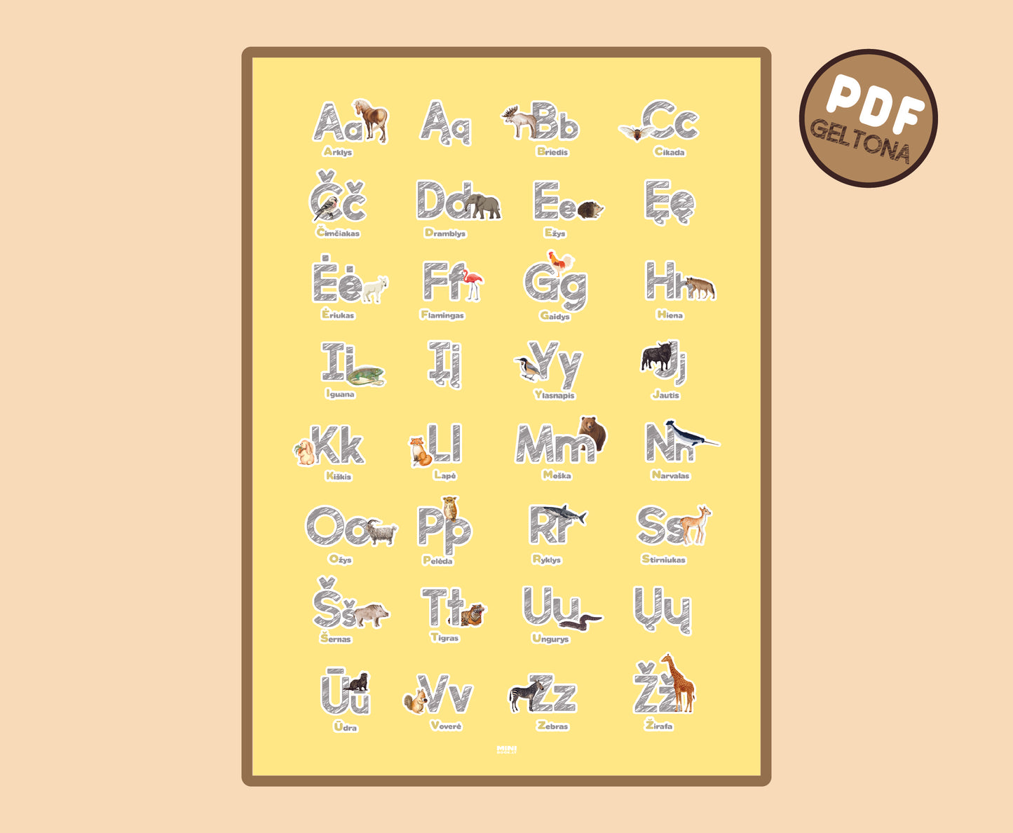 Lavinamasis ABĖCĖLĖS plakatas (PDF formatu)