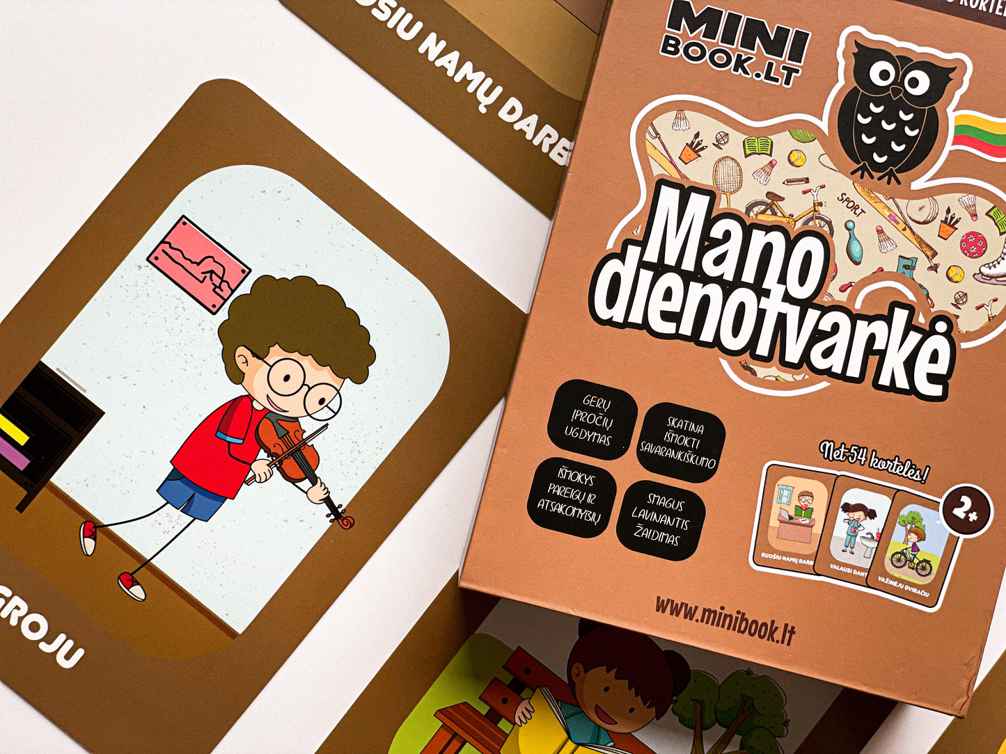 Lavinamosios vaiko DIENOTVARKĖS kortelės