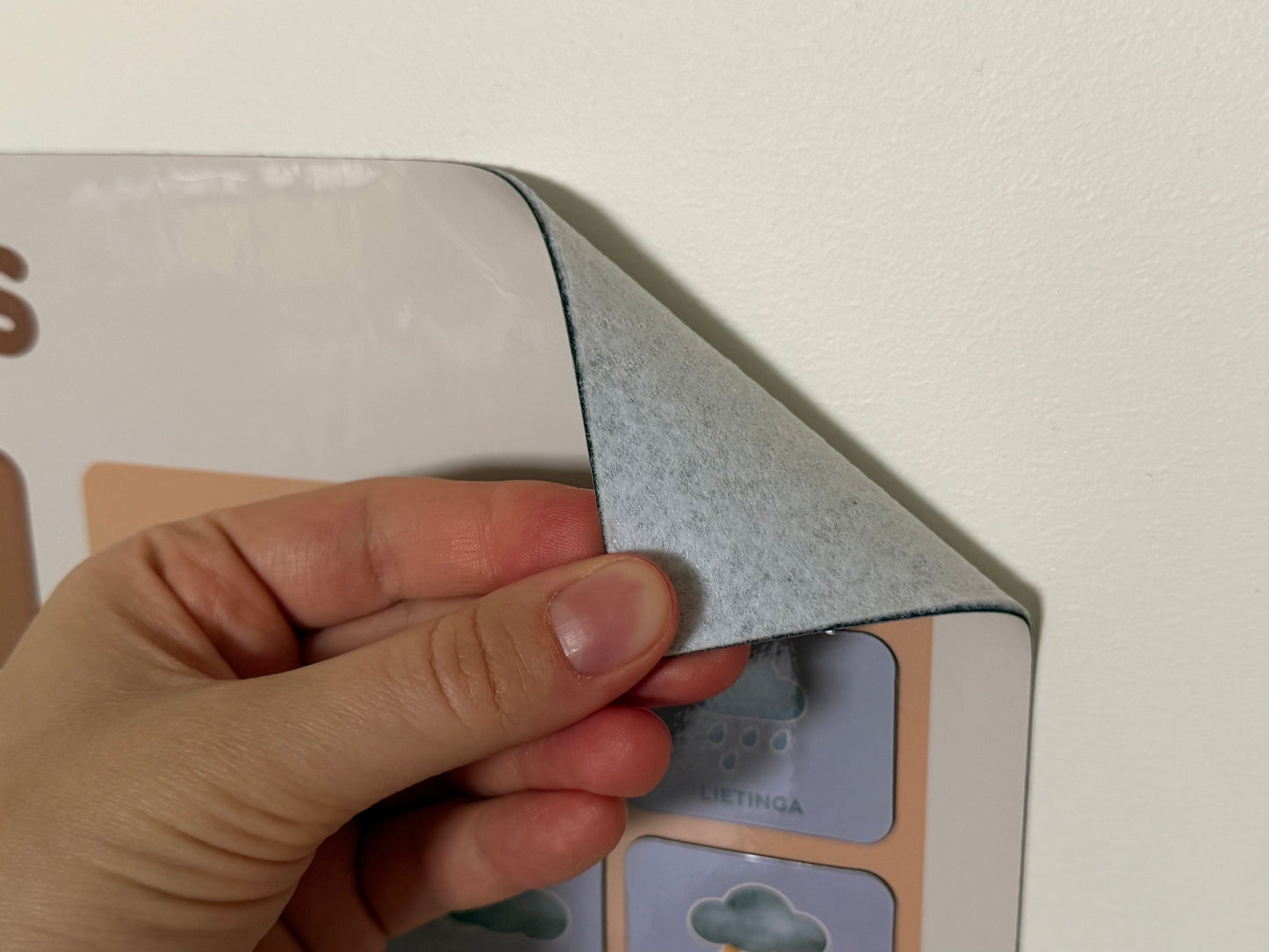 Magnetinė ugdymo lenta “MANO KALENDORIUS”