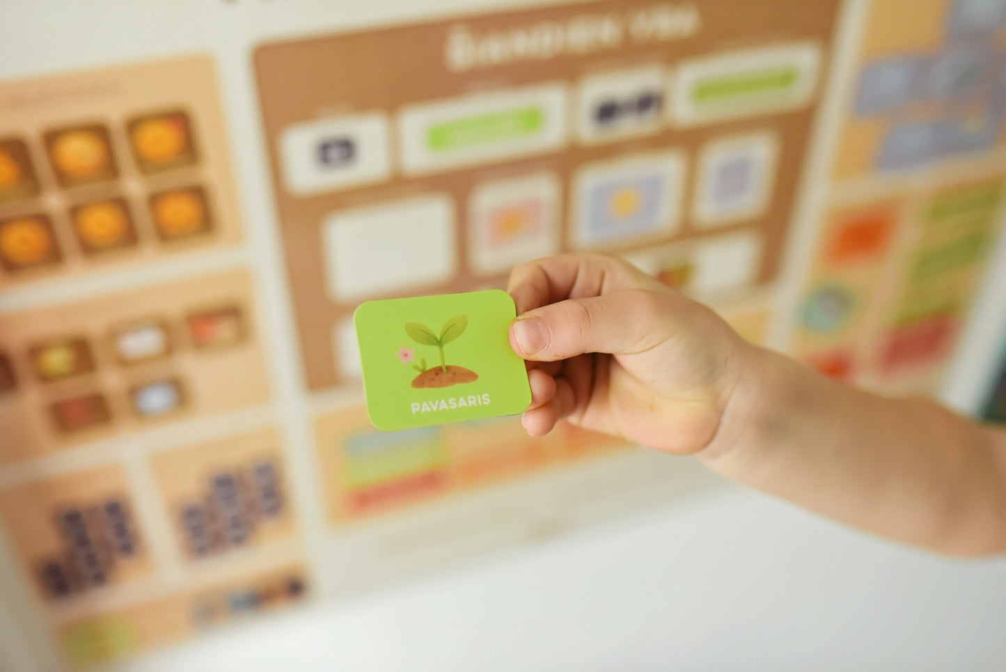 Magnetinė ugdymo lenta “MANO KALENDORIUS”