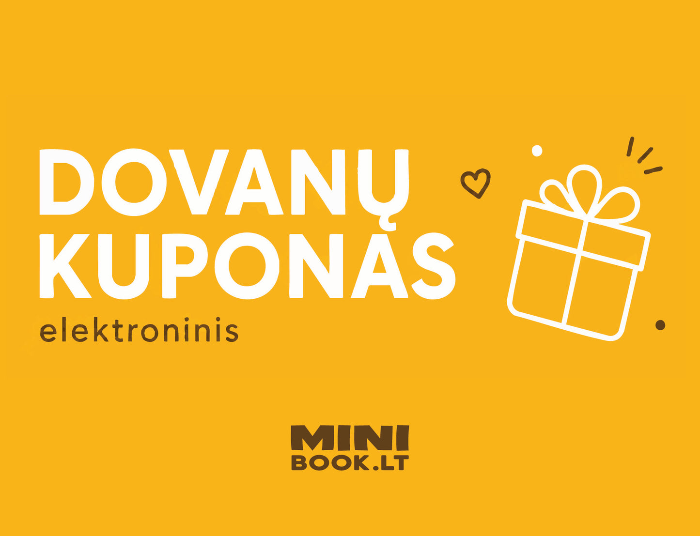 Dovanų kuponas (elektroninis)