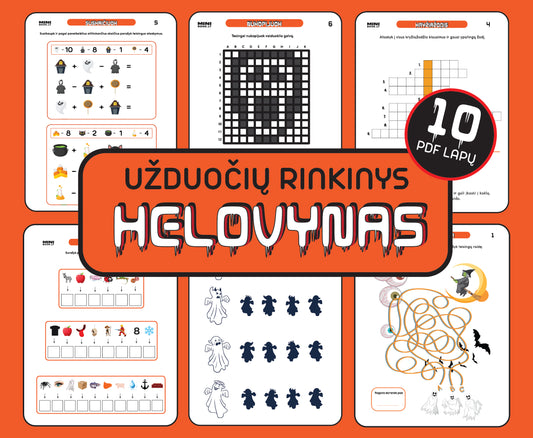 Lavinamasis užduočių rinkinys "HELOVYNAS" (PDF failas)